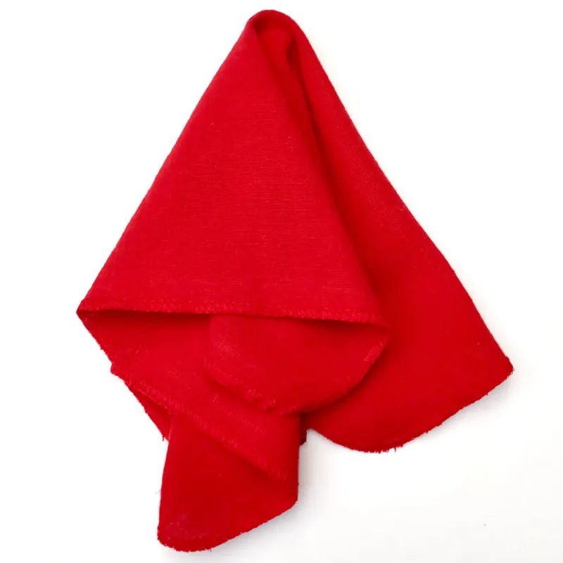 213. Limpión tela toalla 100 x 90 ROJO