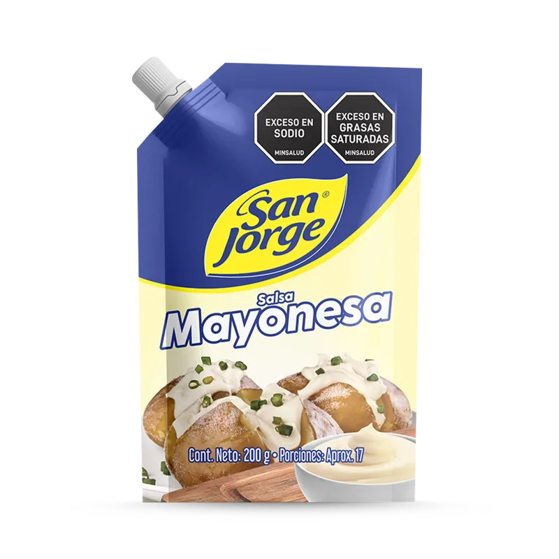 464. Salsa Mayonesa DoyPack SAN JORGE x 200g
